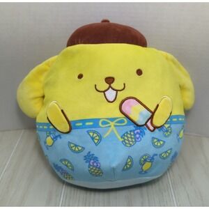 Squishmallow 8-9" Pompompurin Hello Kitty Dog Beret Popsicle Plush Ocean‎ Party